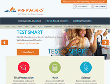 Tablet Screenshot of prepworks.com